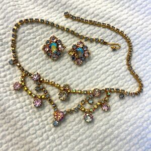 Vintage Austria cristal set